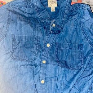 Jean button up